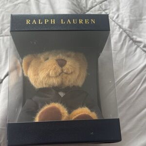 Ralph Lauren Plush Bear in Black Box